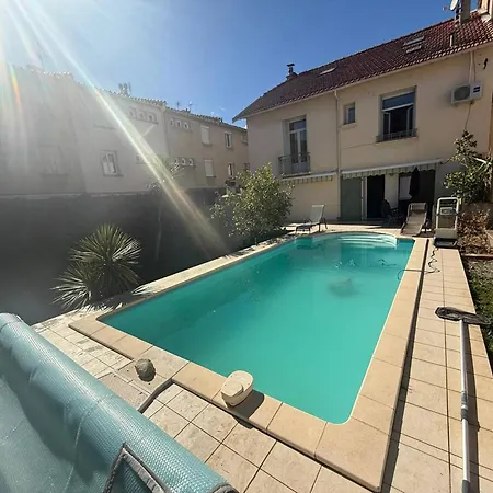 Grand F4 Climatise, Terrasse, Garage Pour 8 Personnes, Centre-ville Amelie-les-bains - Fr-1-703-207 Amelie-les-Bains-Palalda
