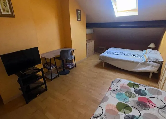 Grand F4 Climatise, Terrasse, Garage Pour 8 Personnes, Centre-ville Amelie-les-bains - Fr-1-703-207 アパート *